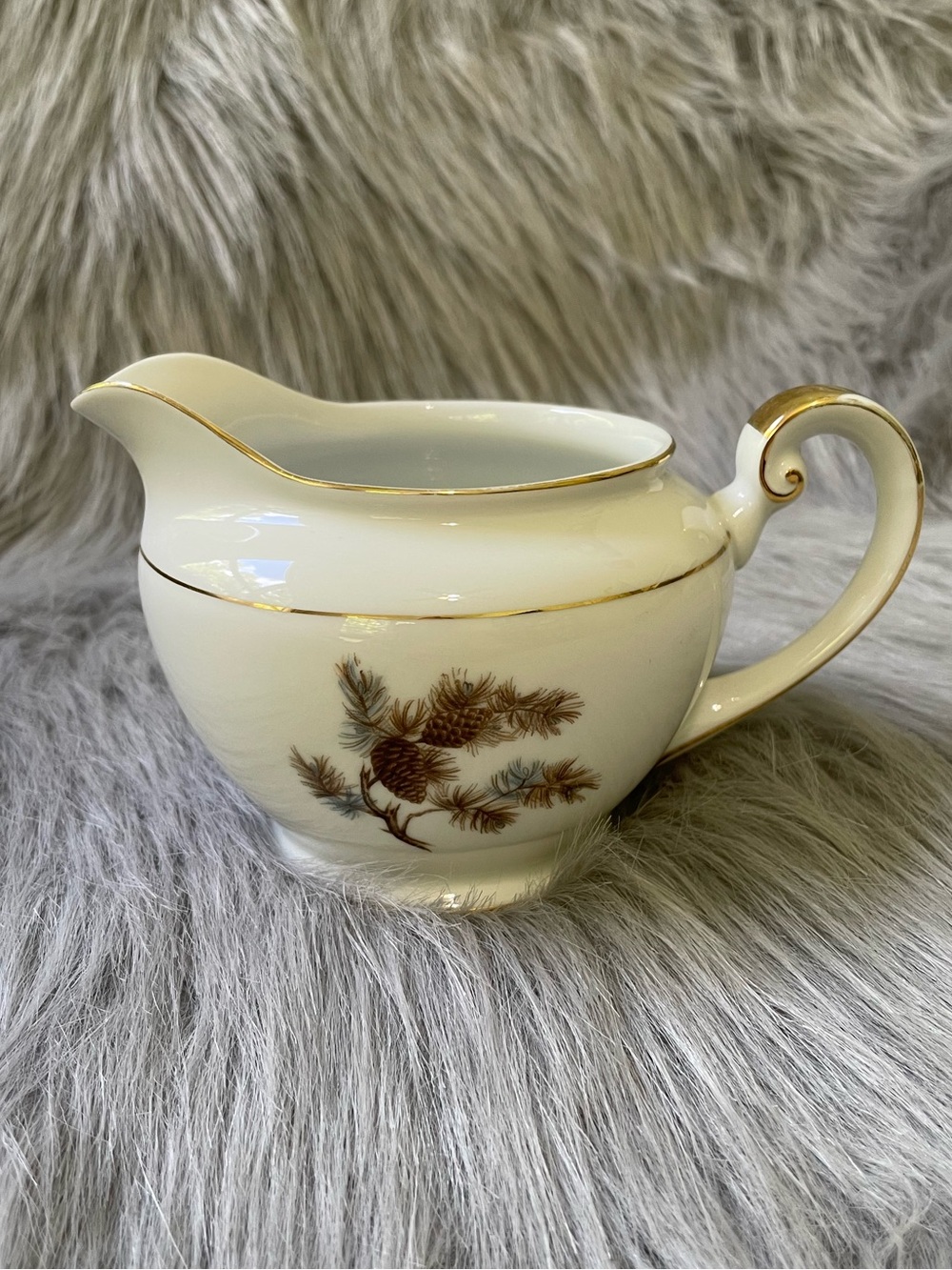 Vintage discontinued porcelain creamer
